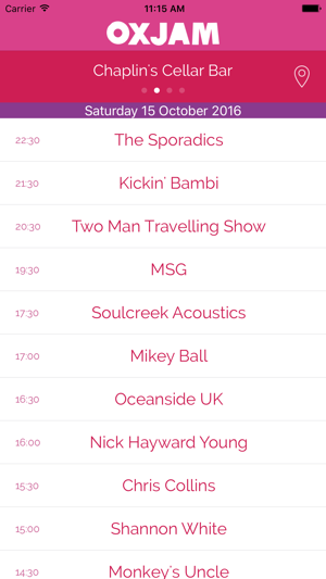 Oxjam Bournemouth Takeover - festival pr