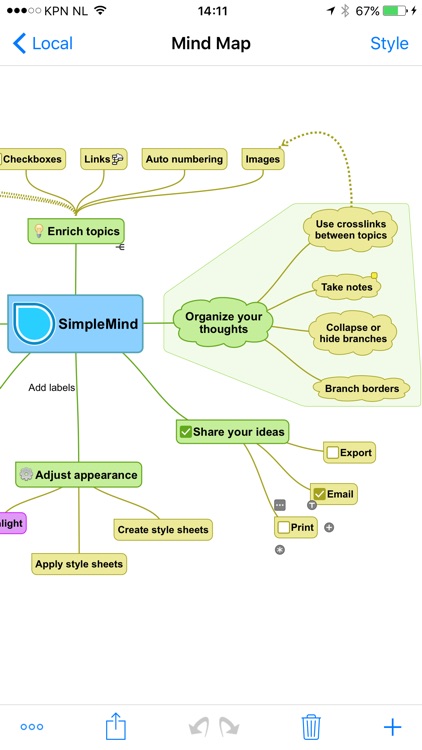 SimpleMind Pro+ Intuitive Mind Mapping