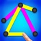 The Triangles fun puzzle game is the unique game for all