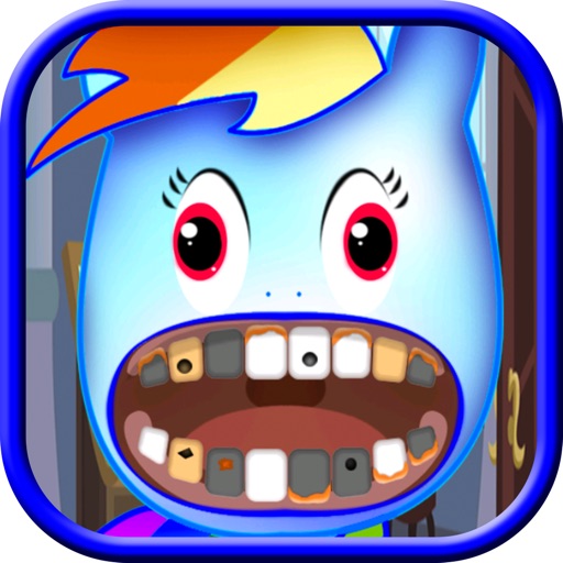 Dental Hygiene In oral Cavity Pony Unicorn Games Icon