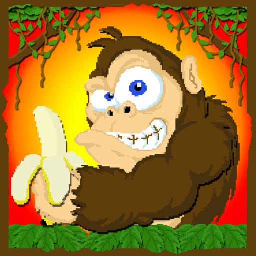 Tree Jumping Gorilla Kong PRO- Arcade-Style Jungle Run Game! icon