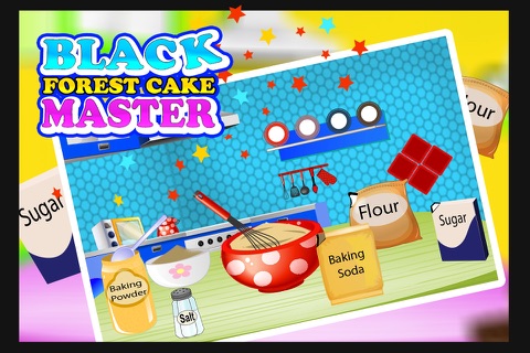 Black Forest Cake Master – Make chocolaty cakes in this bakery shop game for kids screenshot 2