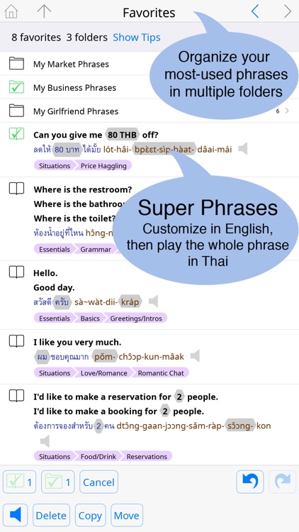 Talking Thai <> English Dictionary+Phrasebook screenshot-3