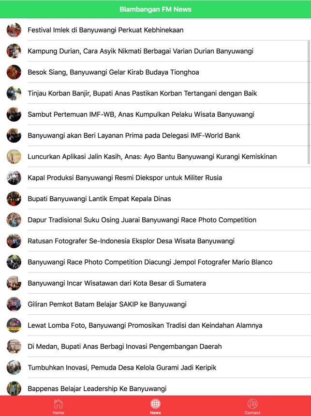 Blambangan Fm Banyuwangi En App Store