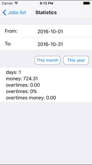 Overtime Calc Lite(圖5)-速報App