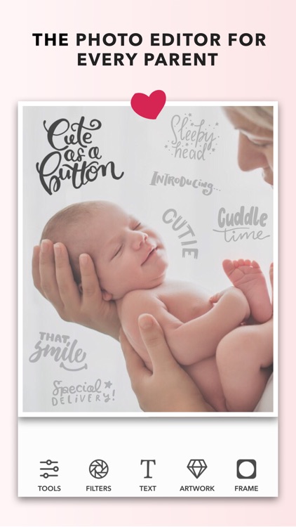 Adorable - Baby Photo Editor for your Baby Pics