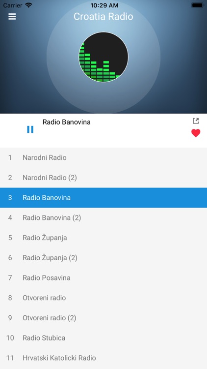 Croatia Radio Station:Croatian screenshot-4