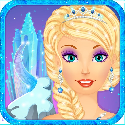 Snow Queen Salon - Frosted Princess Makeover Game icon
