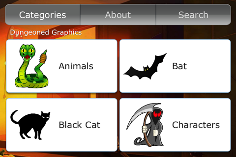 Halloween Artworks Designs Illustrations Graphics screenshot 2