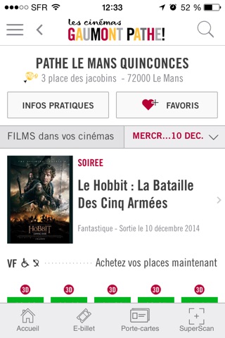 Pathé France screenshot 2