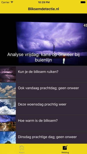 Bliksemdetectie.nl(圖2)-速報App