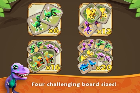 Dino Flip – dinosaur match fun screenshot 2