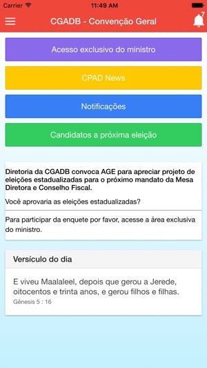 CGADB - Convenção Geral(圖1)-速報App