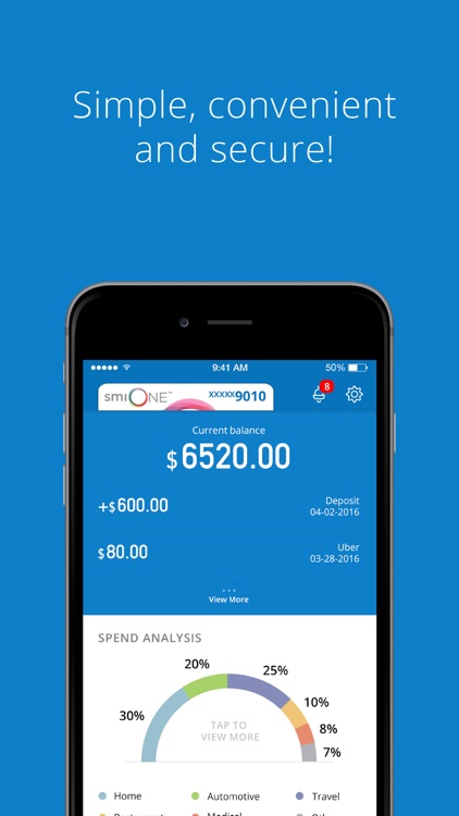 Platinum smiONE Visa Prepaid