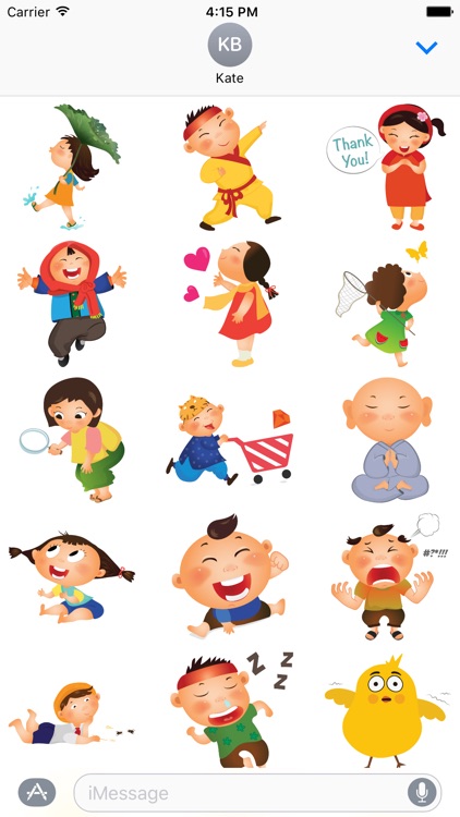 Vietnam Childhood Chat Stickers by Lich Viet