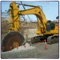 Heavy Excavator Stone Cutter Crane Operator & Load