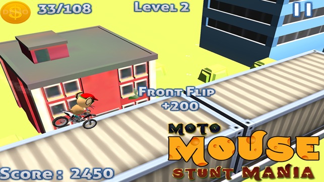 MOTO MOUSE STUNT MANIA - DIRT BIK RACING GAME(圖4)-速報App