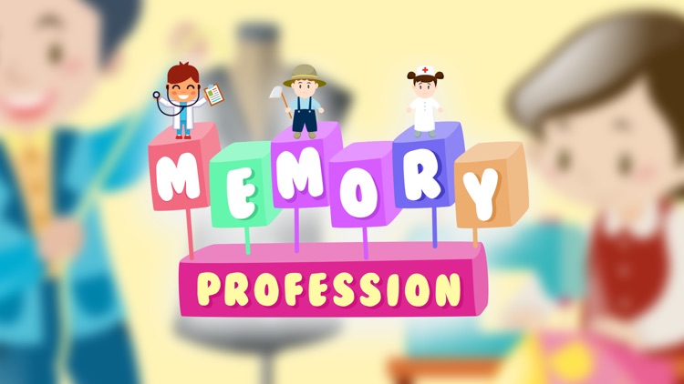 Sweet Memory Game-Professions