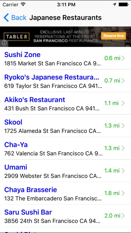 Food Finder FREE! Find Top Restaurants Around Town