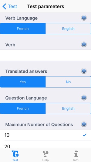 French/English Verb Tests - Train Yourself on French and Eng(圖2)-速報App