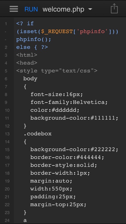 DraftCode PHP IDE