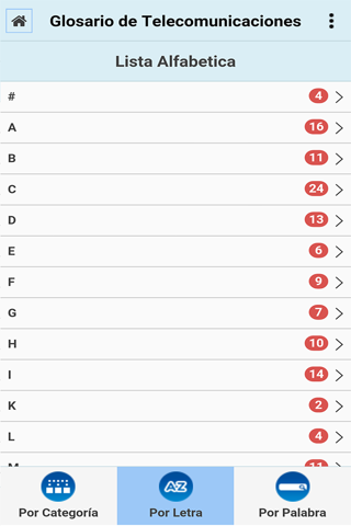 Glosario de Telecomunicaciones screenshot 4