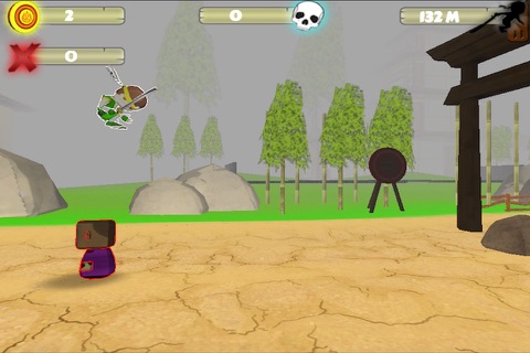 Kids Ninja VS Zombie Runner Free Game screenshot 3