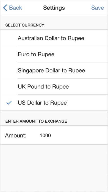 Rupee Exchange Rates screenshot-3