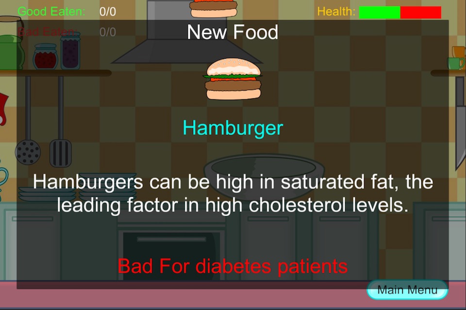 Diabetic's Diner screenshot 2