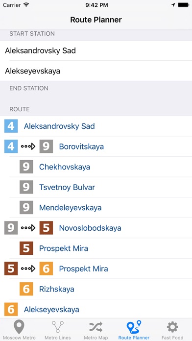 Moscow Metro & Subway screenshot1