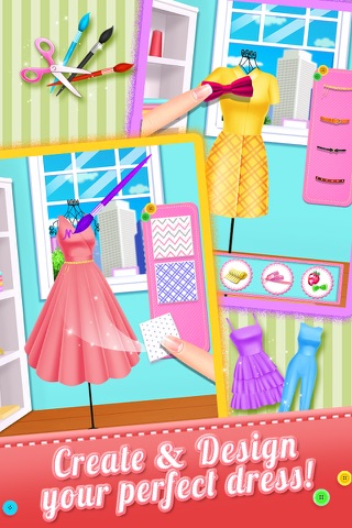Fashion Designer Beauty Spa - Make a Dress Salon screenshot 2