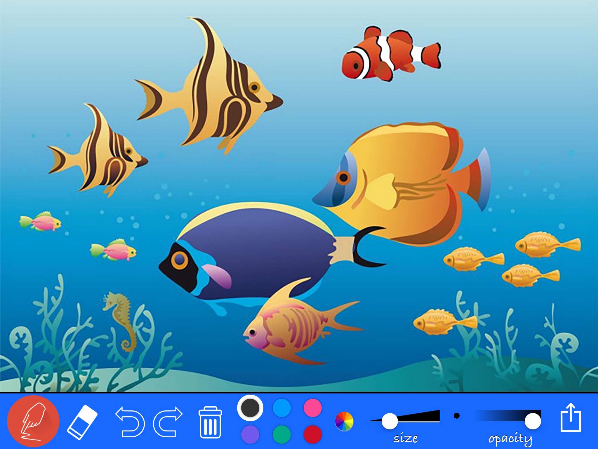 Simple Draw & Paint - Drawing and Painting Art Design Editor App screenshot 4