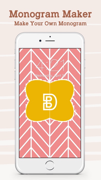 How to cancel & delete Monogram Lock Screen Wallpaper Maker!!! Make Your Monograms from iphone & ipad 1