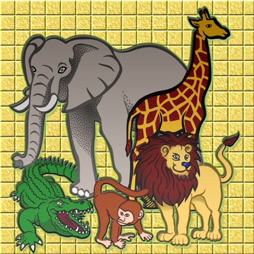 Animals Slide puzzle game Icon