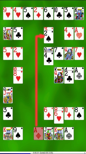 撲克接龍(推推通通) - 一個卡片益智遊戲