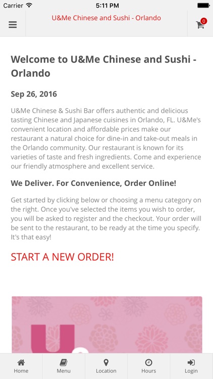 U&Me Chinese and Sushi - Orlan