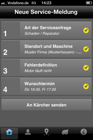 Service App screenshot 2