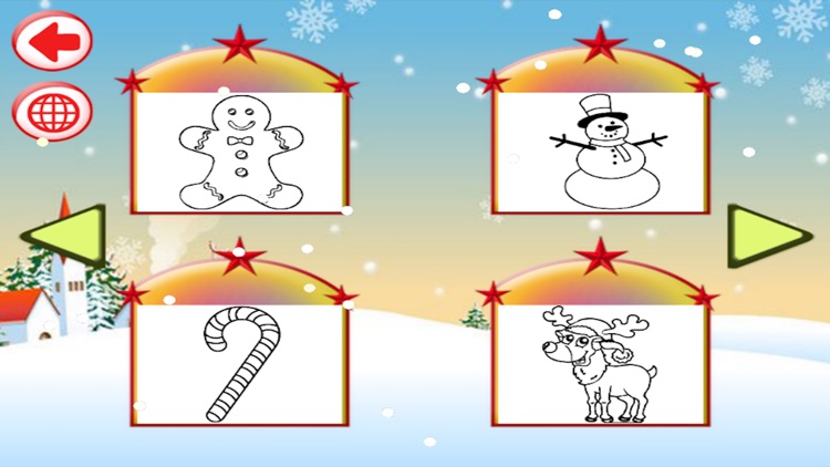 Christmas Drawing Coloring Book screenshot-4