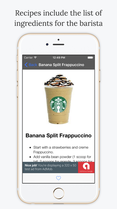 How to cancel & delete Secret Menu Starbucks Edition Free from iphone & ipad 4