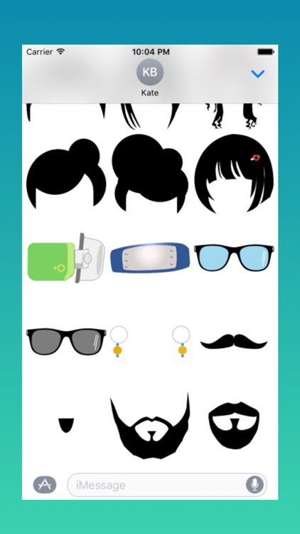 Mr. Anime Head-Custom Sticker Kit screenshot-4