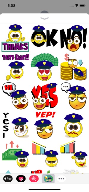 Police Moji-Emoji for Police(圖5)-速報App