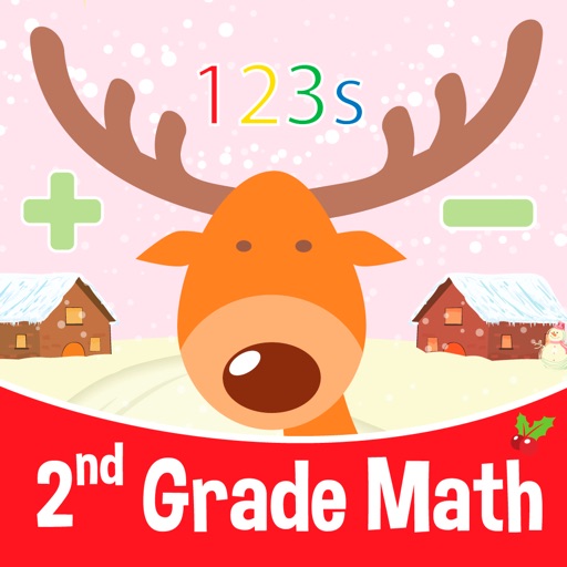 2nd grade math games - kids learn and counting for fun icon