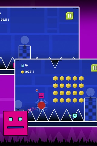 Square Dash - Run From Geometry screenshot 3