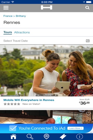 Rennes Hotels + Compare and Booking Hotel for Tonight with map and travel tour screenshot 2