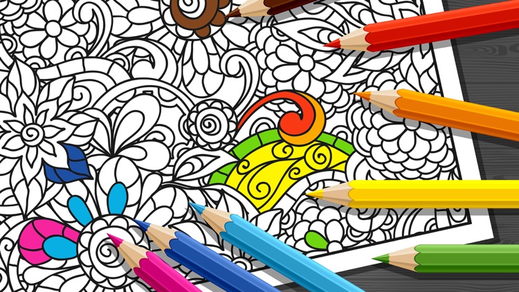 Mandala Coloring Book - Adults Coloring Book Relax screenshot-4