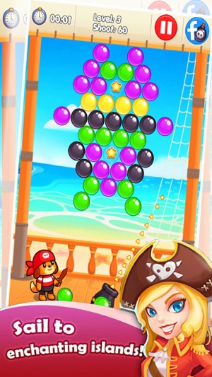 Ball Bubble Ship - Treasure Ocean(圖2)-速報App