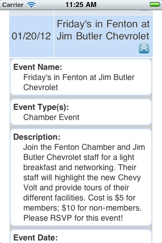 Fenton Area Chamber of Commerce screenshot 4