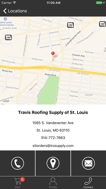 Travis Roofing Supply Mobile screenshot-4