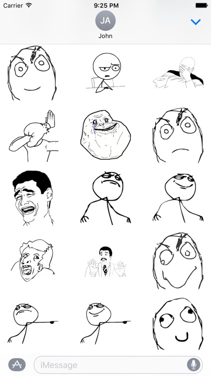 Le Derp Stickers for iMessage