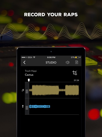 Rapchat: Music Studio Recorder screenshot 2